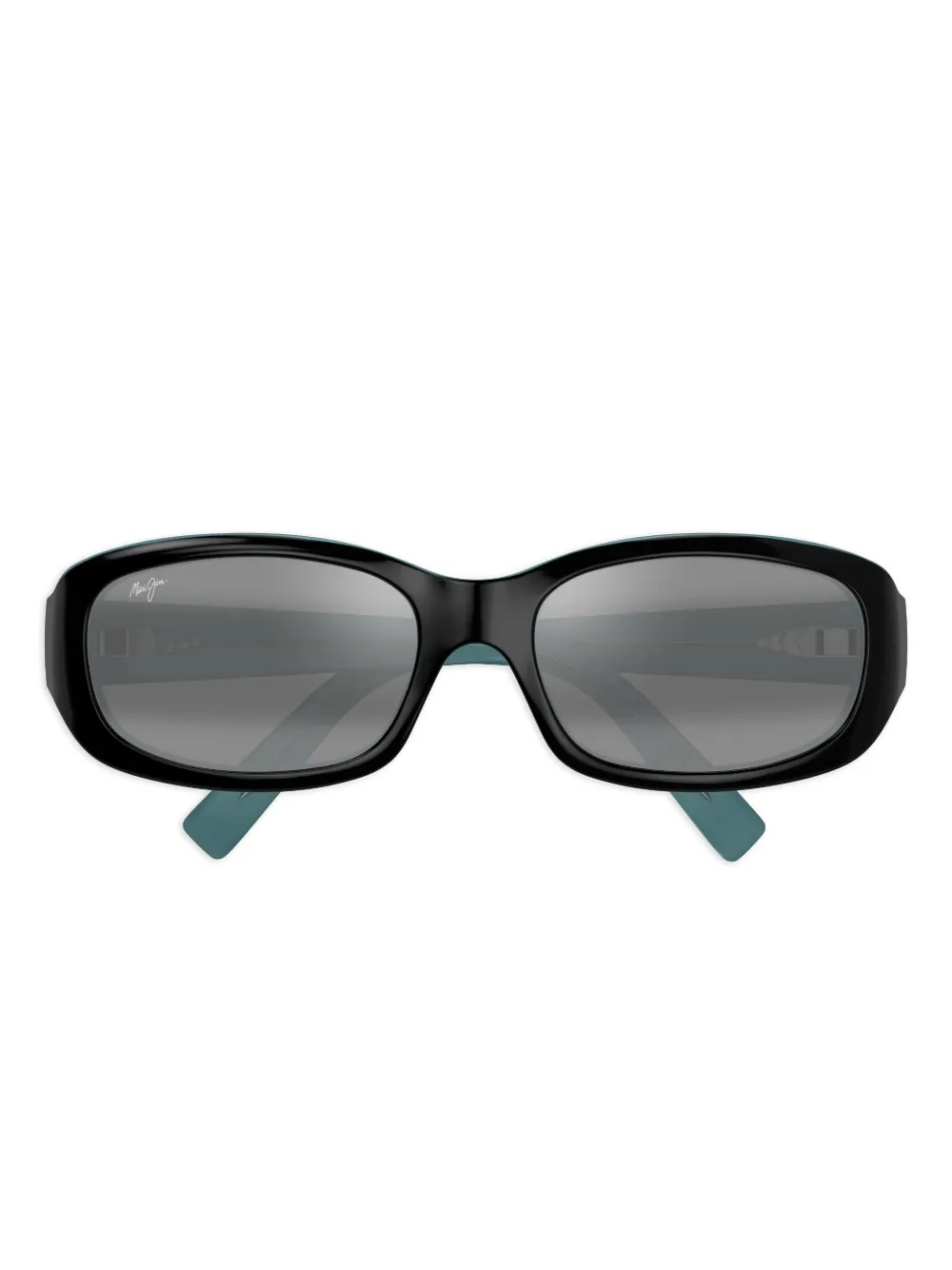 

Солнцезащитные очки Punchbowl в овальной оправе Maui Jim, черный