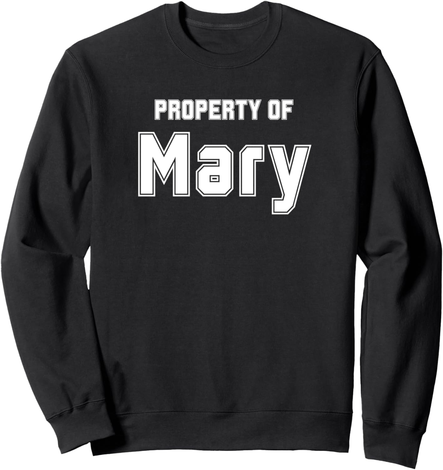 

Забавная толстовка Property of MARY в подарок жениху на мальчишник Funny Bachelor Gifts For Groom Property Of Co., черный