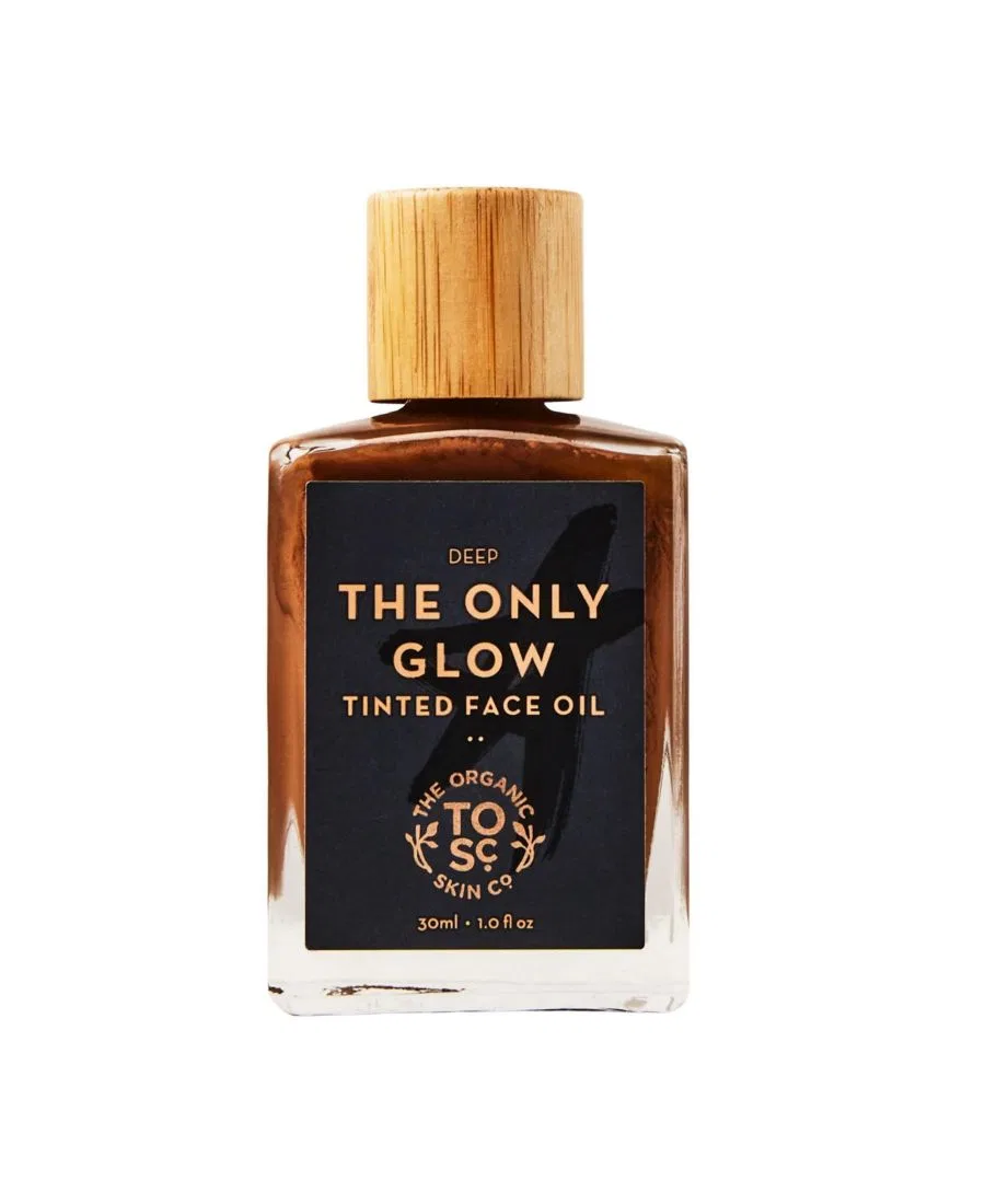 Масло для лица The Organic Skin Co. — Тонирующее Only Glow (глубокое увлажнение), органический увлажняющий тонирующий и бронзер, 30 мл