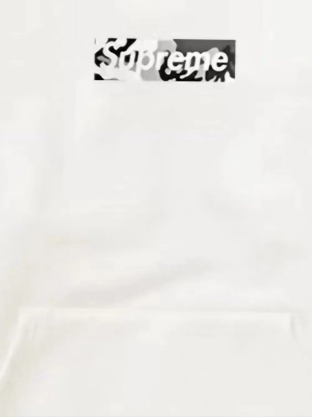 Худи Miami box logo "SS25 - White" Supreme, белый — фото 2