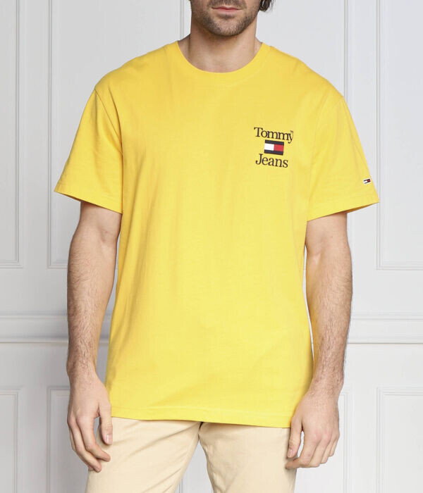 

Футболка Tommy Jeans Regular Fit, желтый