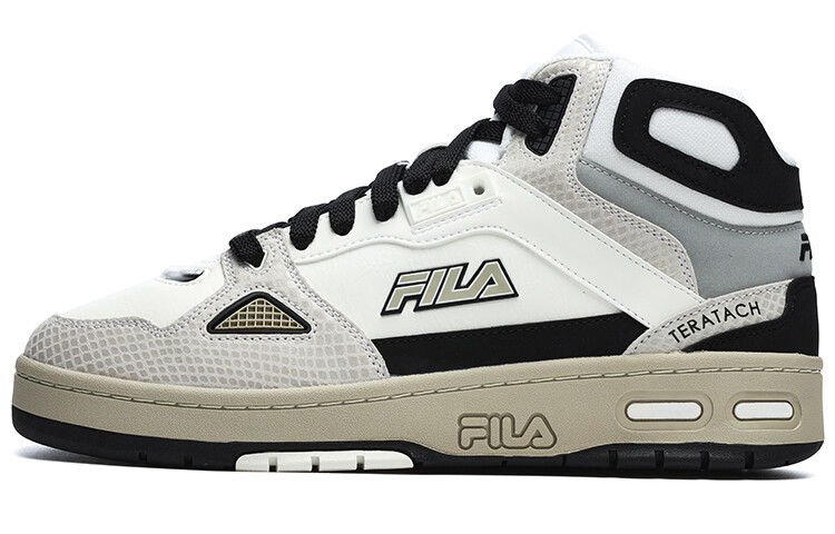 

Баскетбольные кроссовки Teratach Vintage Men Mid Top Bright White/Black Fila Fusion