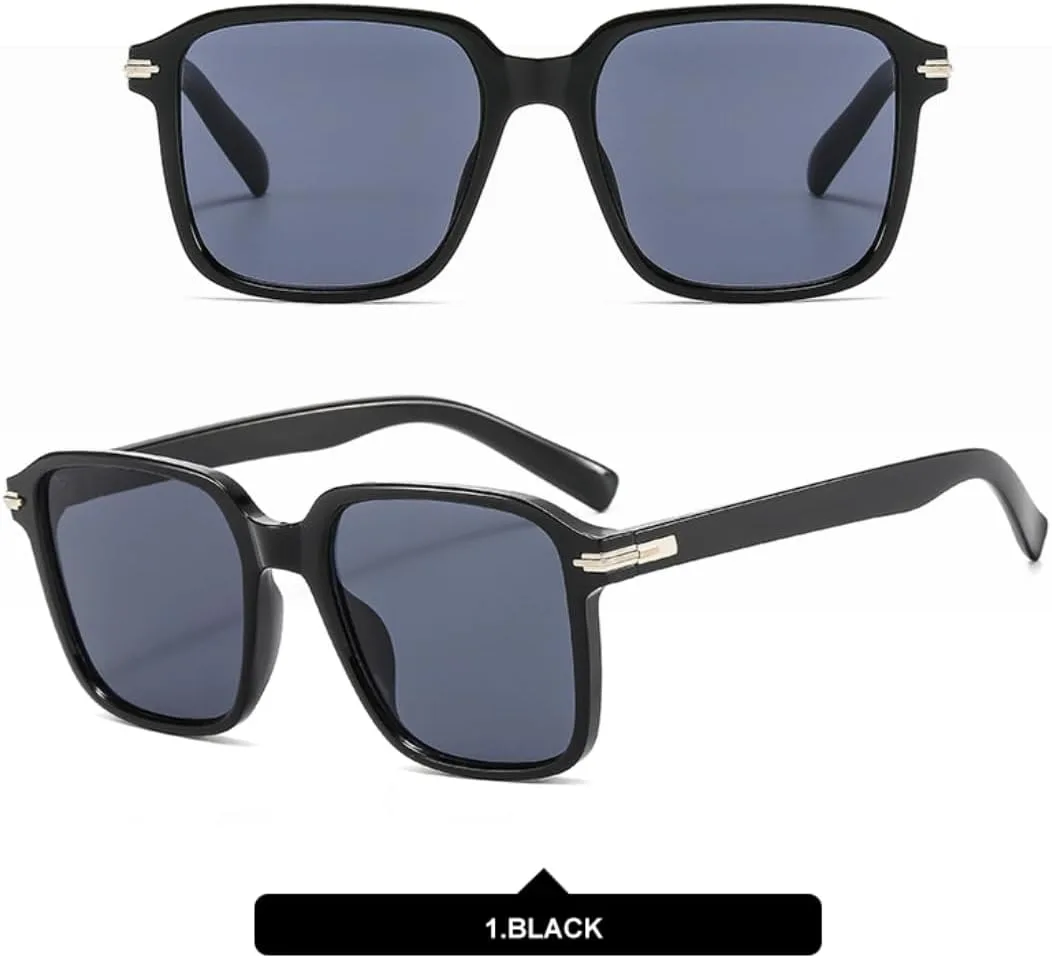 

Ретро-модные панк-солнцезащитные очки для женщин и мужчин, классические винтажные очки-маски с защитой от УФ-излучения (UV400) для активного отдыха SZVVBKK, Black