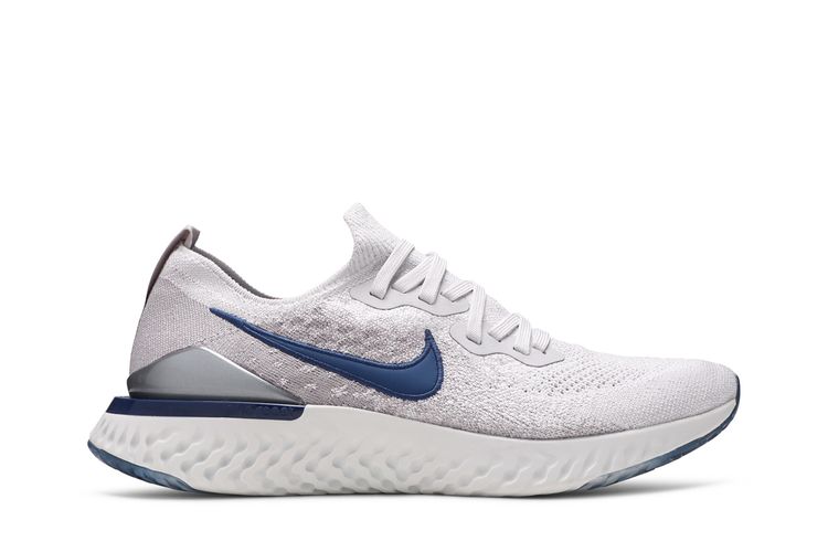 

Кроссовки Epic React Flyknit 2 'Vast Grey Coastal Blue', серый