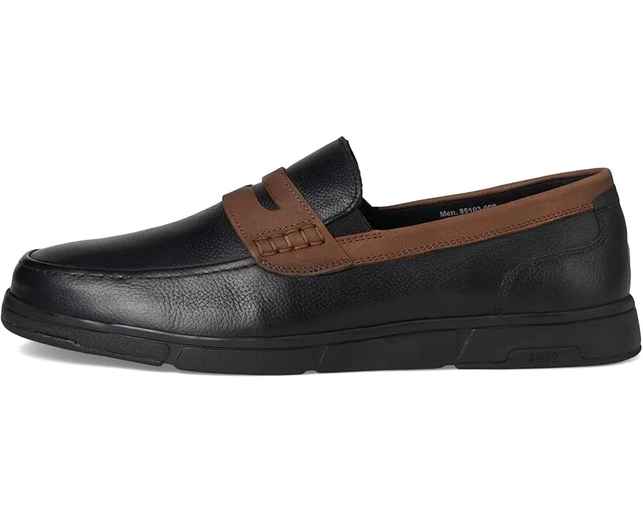 Лоферы Nunn Bush Luca Moccasin Toe Penny Loafer Lightweight Comfortable Slip-On, Black — фото 4