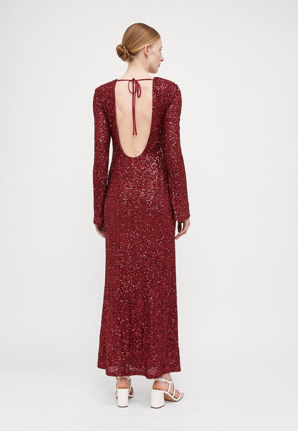 

Одежда для особых случаев SEQUIN DRESS Gina Tricot Tall, темно-красный