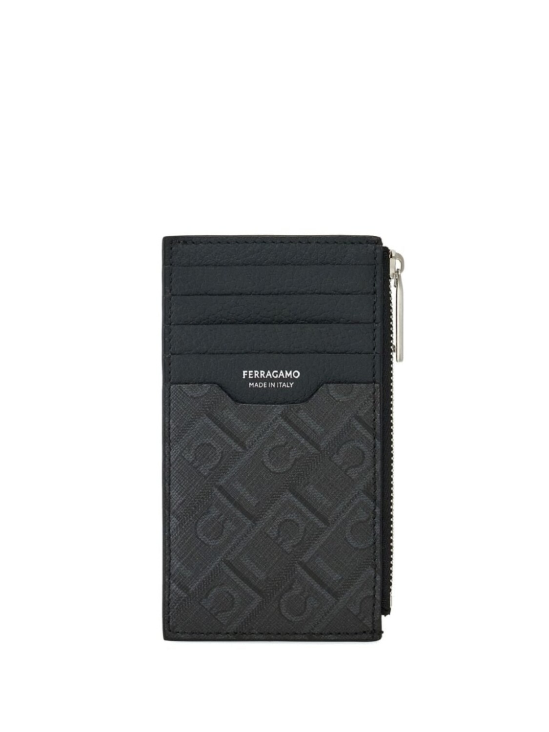 

Кошелек с монограммой Ferragamo, черный