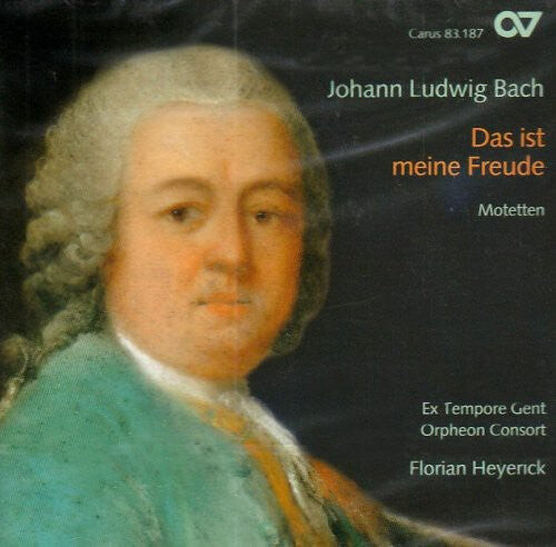 

CD диск Bach / Orpheon Consort / Heyerick: Das 1st Meine Freude - Motets