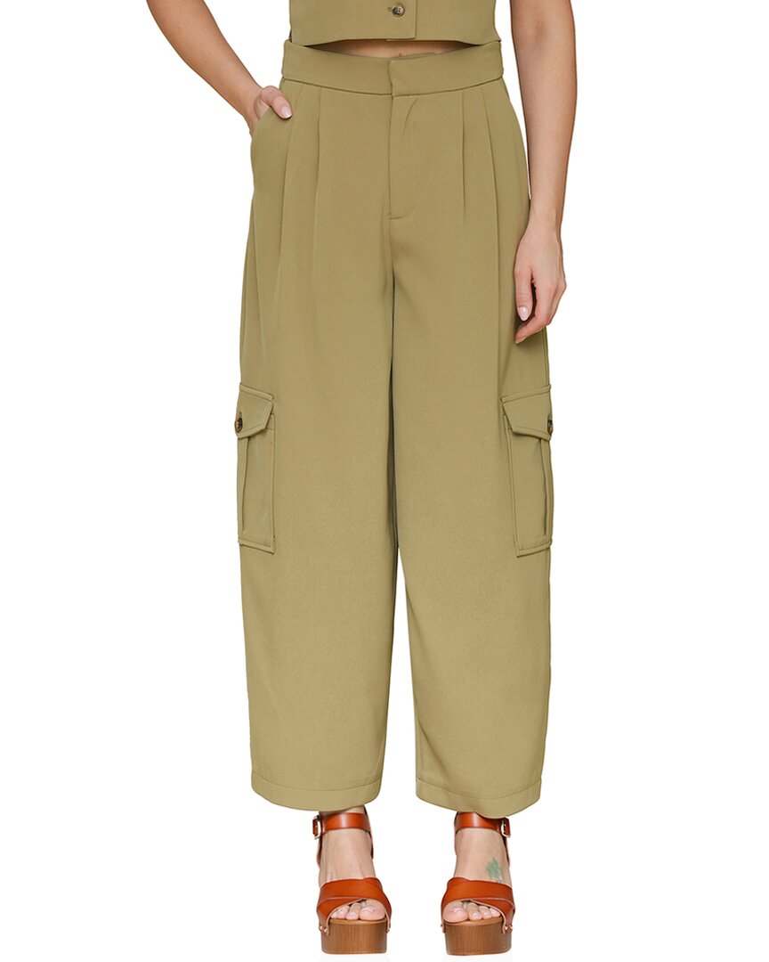 

Avec Les Filles Брюки с завышенной талией, оливковый