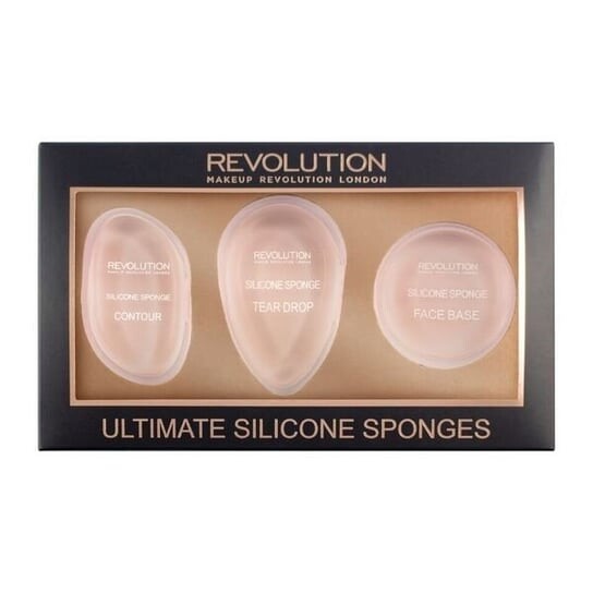 

Аппликаторы, набор силиконовых спонжей Ultimate, 3 шт. Makeup Revolution