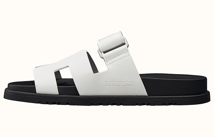 

Hermes Шипровые шлепанцы для женщин