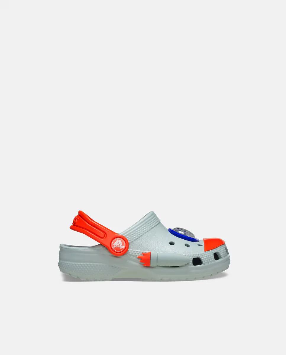 

Детские сабо Crocs Classic Rocket Ship, серый