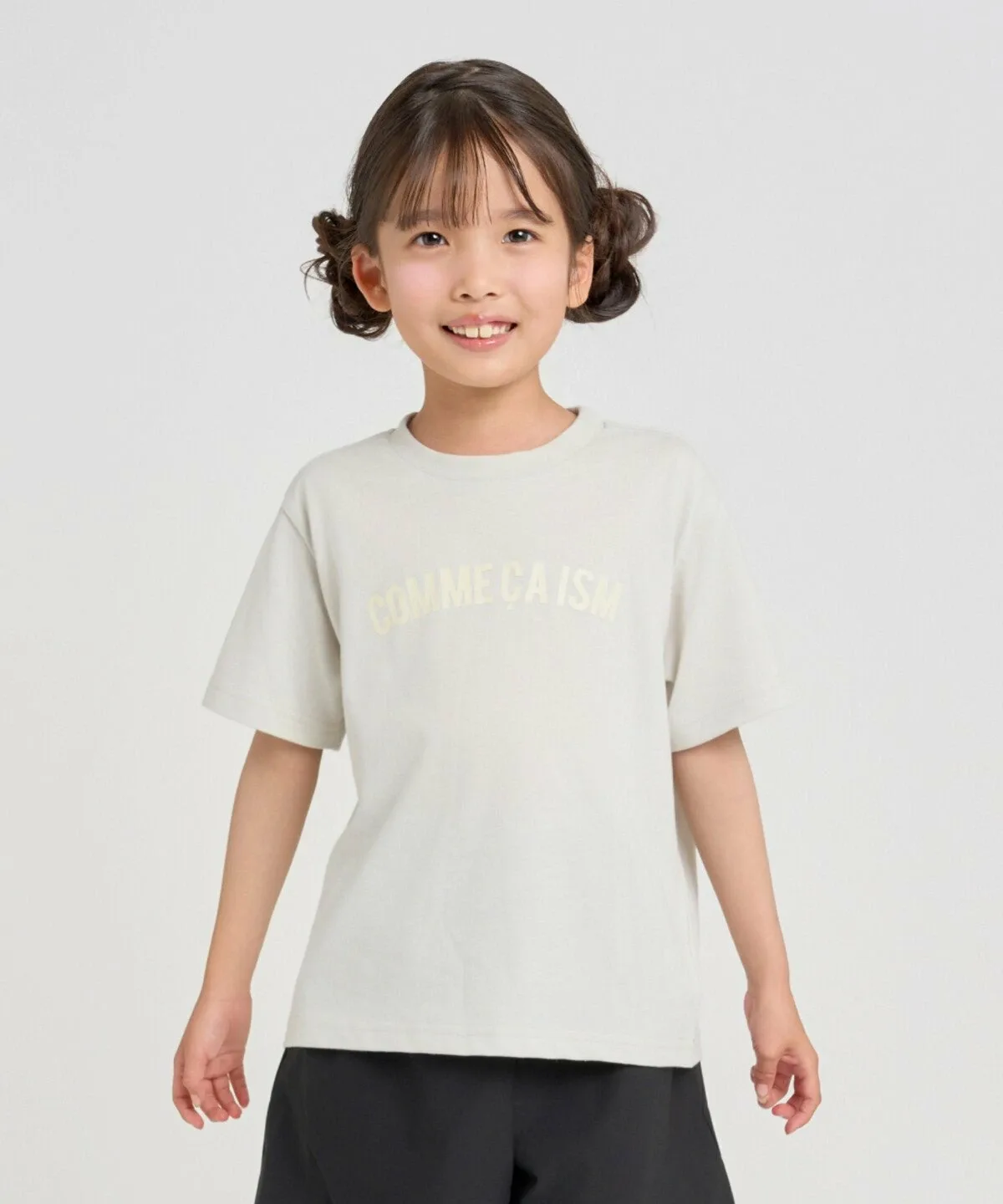 Футболка "Цвета Японии" Comme Ca Ism, Pearly (light gray)