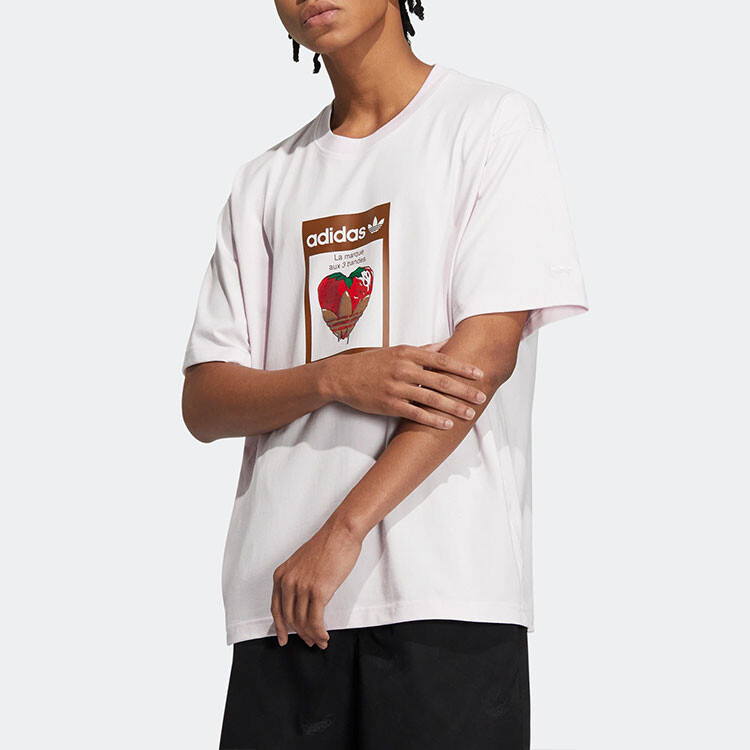 Футболка Charr Morita унисекс розовая Adidas Originals, розовый — фото 4
