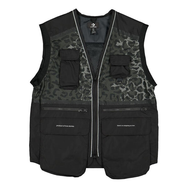 

Жилет x rokit utility vest 'black' Converse, черный
