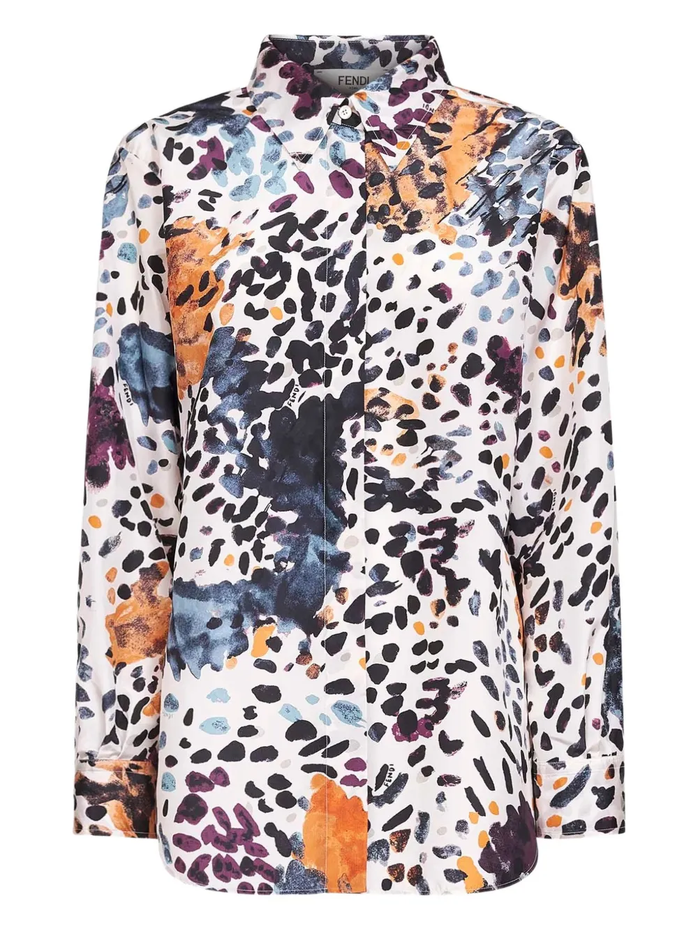 

Рубашка с длинными рукавами FENDI, белый