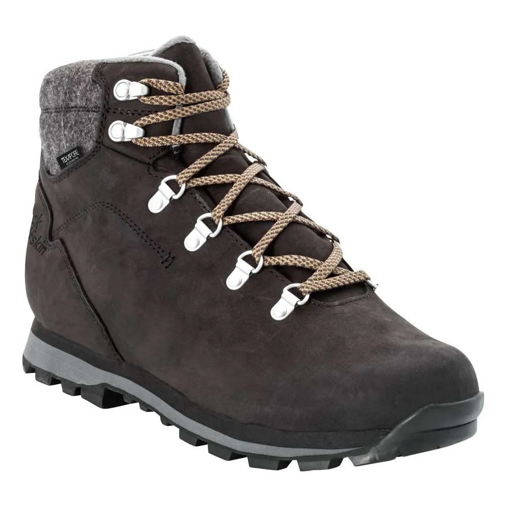 

Треккинговые ботинки Jack Wolfskin Thunder Bay Texapore Mid, серый/черный