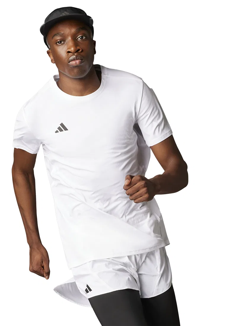 Футболка беговая, Adizero Essentials, Adidas, белый