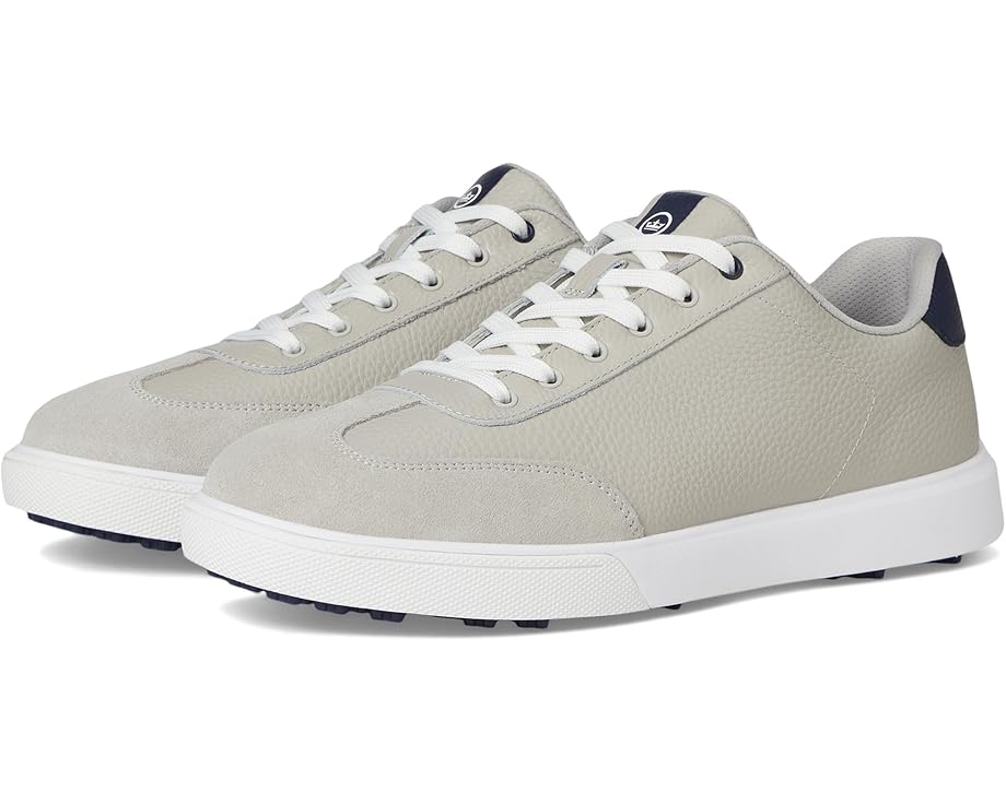 

Кроссовки Peter Millar Drift Leather Hybrid Course Shoes, цвет Warm Grey/Navy