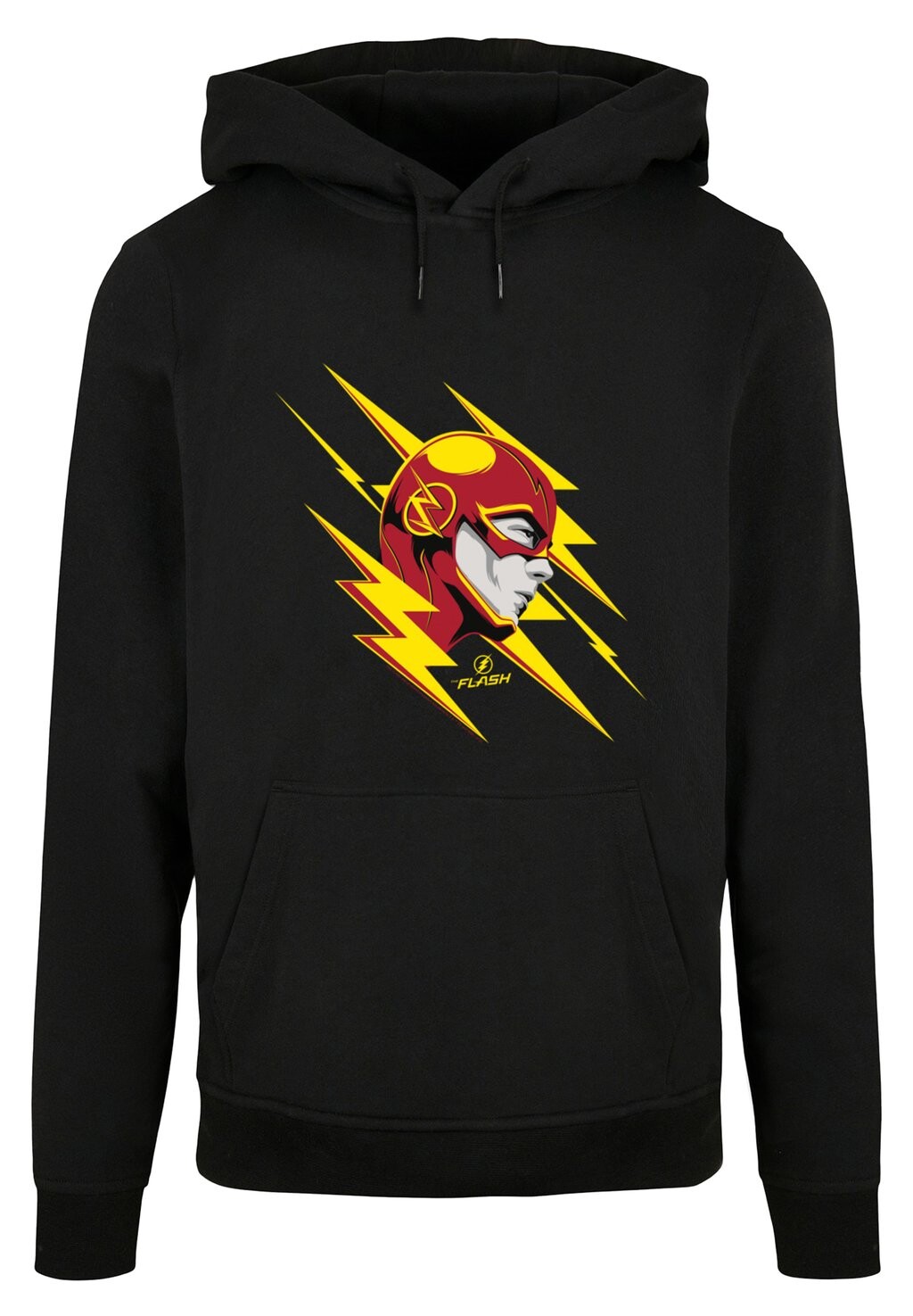 

Толстовка с капюшоном DC COMICS THE FLASH LIGHTNING PORTRAIT F4NT4STIC, черный