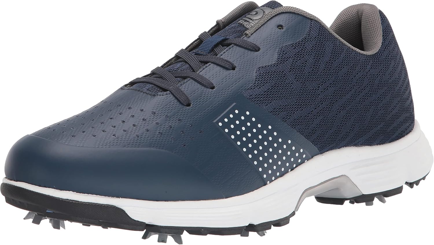 

Мужские гольф-кроссовки THESTRON с сеткой, дышащие, для игры в гольф и ходьбы, спортивные, с 7 шипами, синий