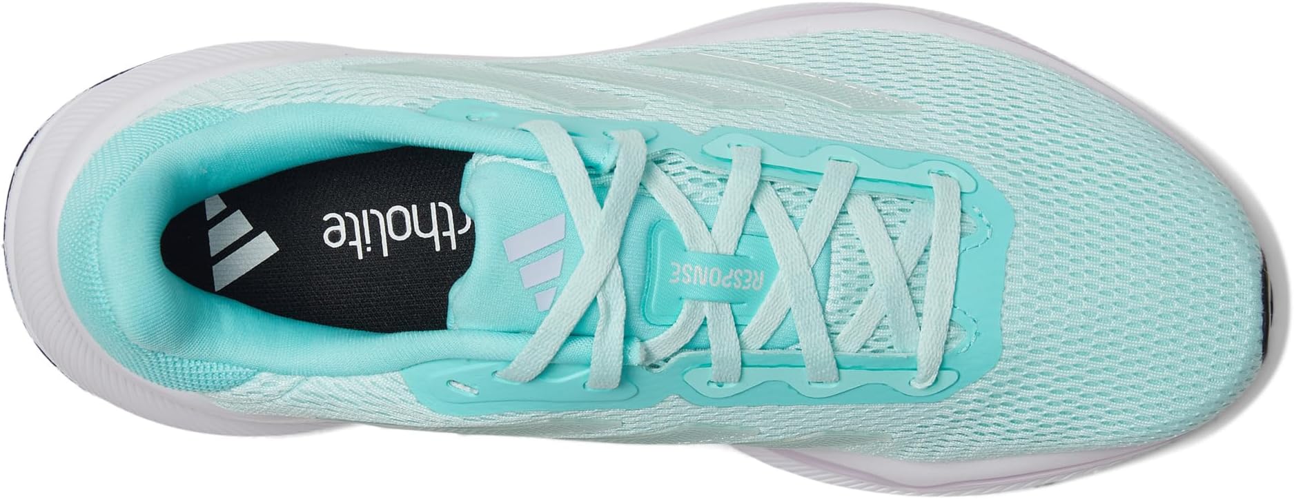 Кроссовки adidas Running Response, цвет Semi Flash Aqua/Zero Metallic/Purple Tint — фото 2