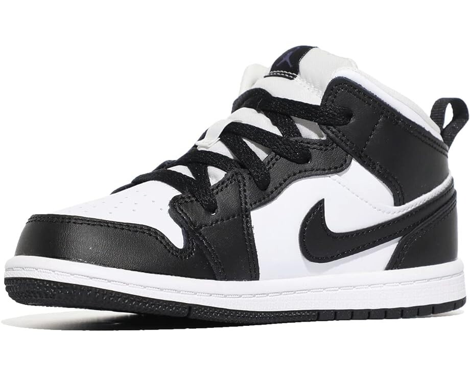 

Кроссовки Jordan Jordan 1 Mid, цвет Black/Dark Concord/New Emerald