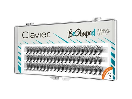 

Пучки ресниц Clavier Be Shaped Curl B, 9 мм Clavier