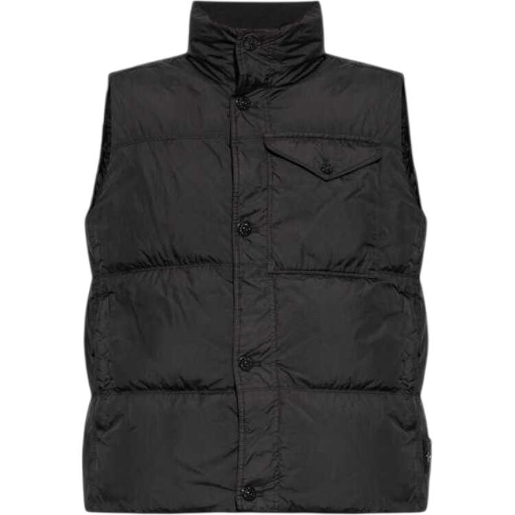 

Жилет мужской черный Stone Island, черный