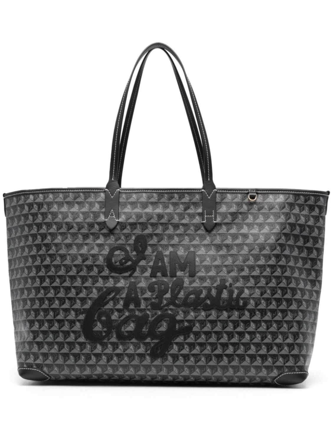 

Anya Hindmarch сумка-тоут I Am A Plastic Bag, серый