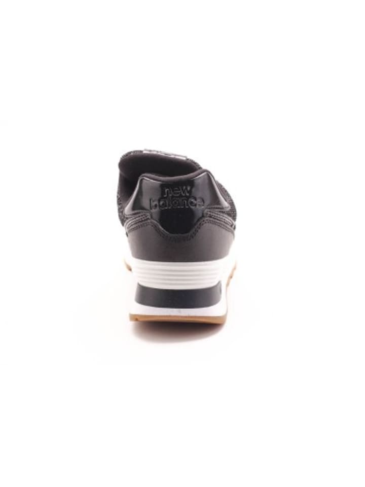 Кроссовки на шнуровке New Balance, черный — фото 3