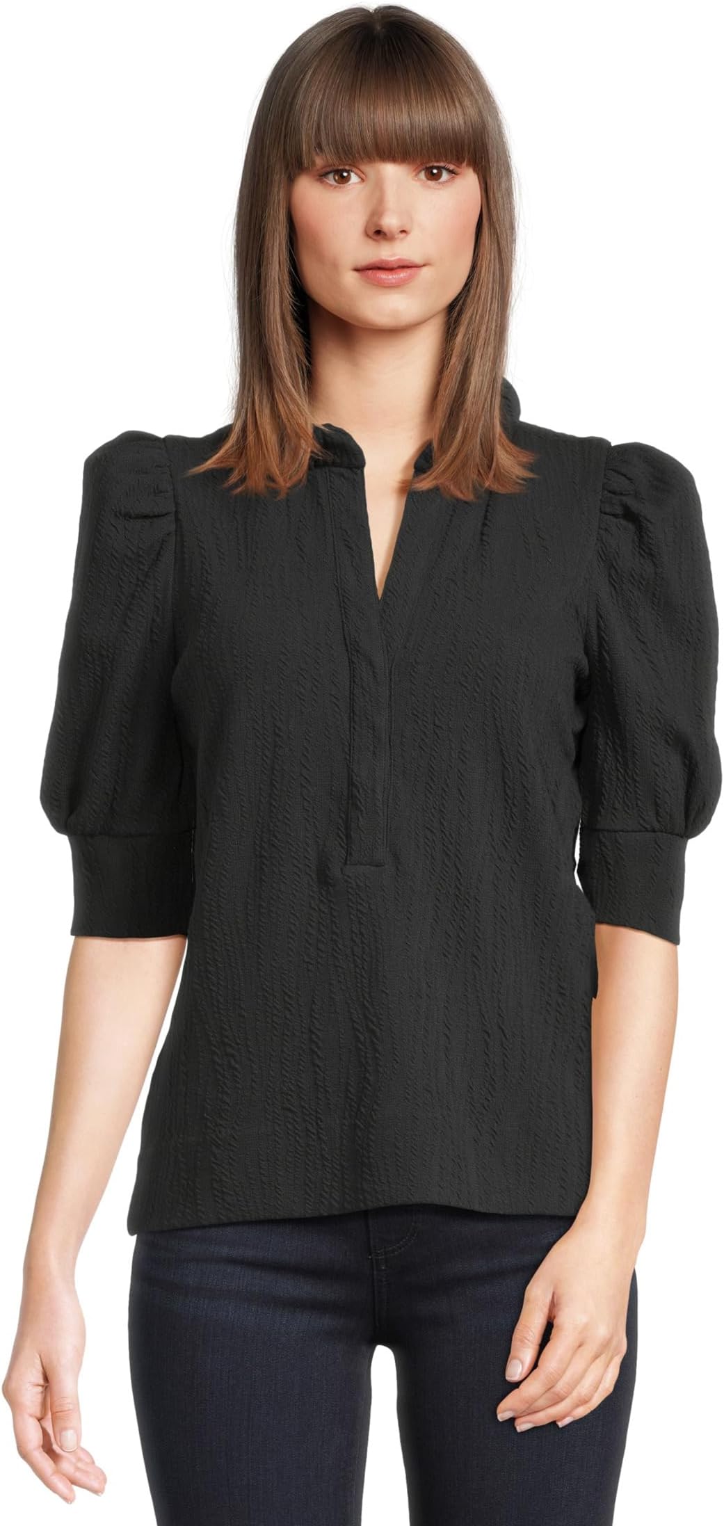

Топ Lilly Pulitzer Elsey Knit Top, цвет Noir Wavy Knit Jacquard