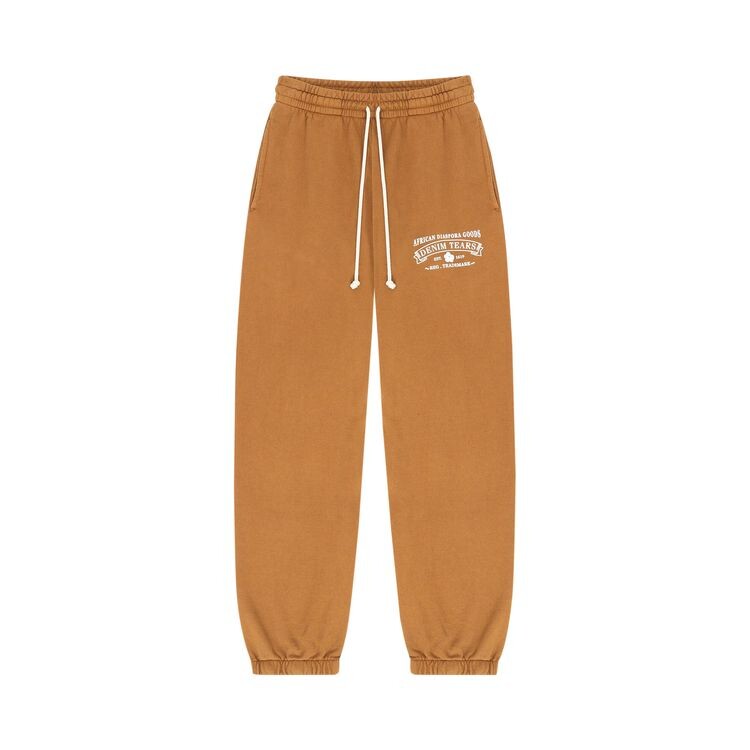 

Спортивные брюки Denim Tears ADG Sweatpants Washed Brown, коричневый