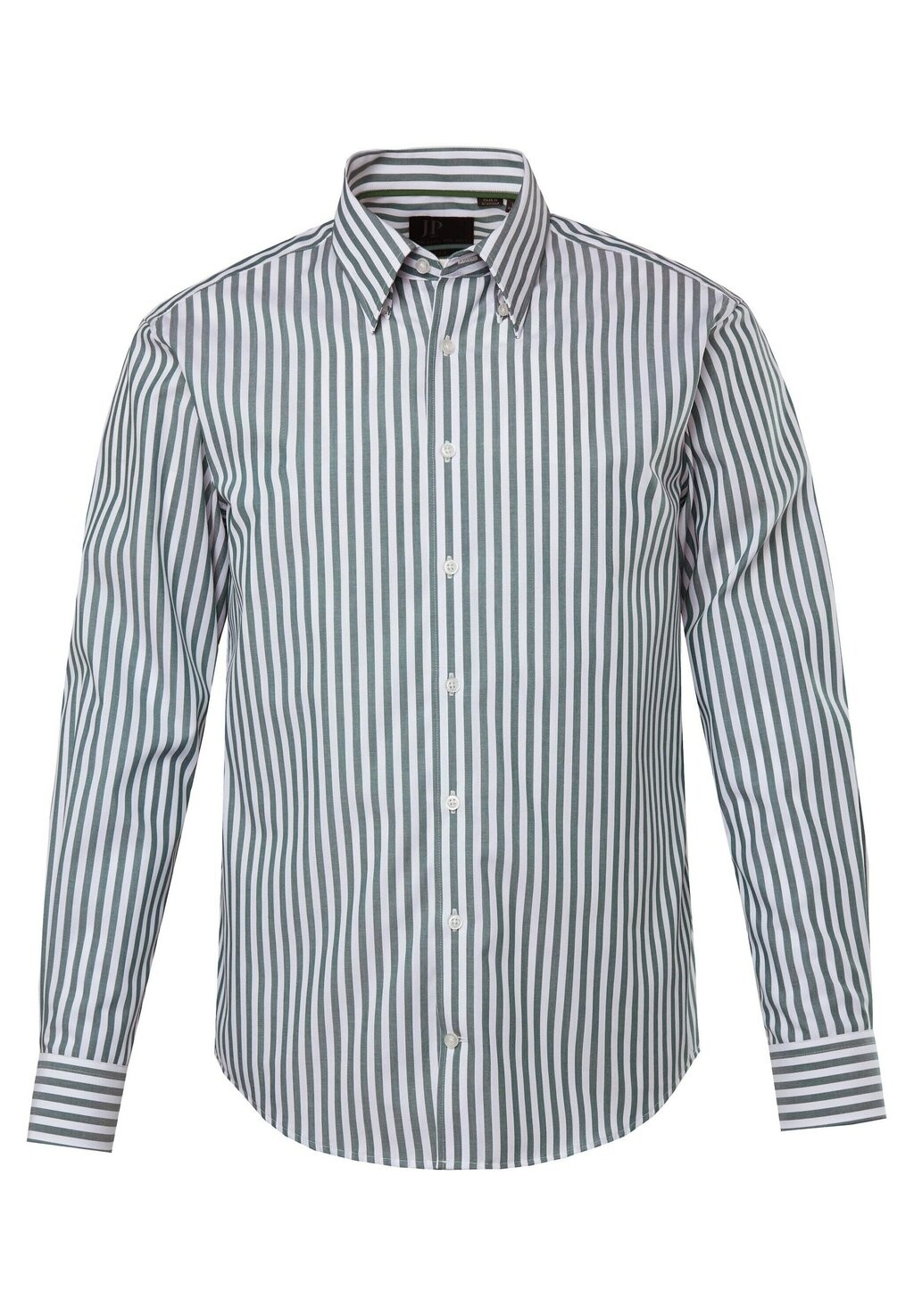 

Рубашка STRIPED BUSINESS LONG SLEEVE CONCEALED BUTTON-DOWN COLLAR EASY ARE MODERN FIT JP1880, зеленый