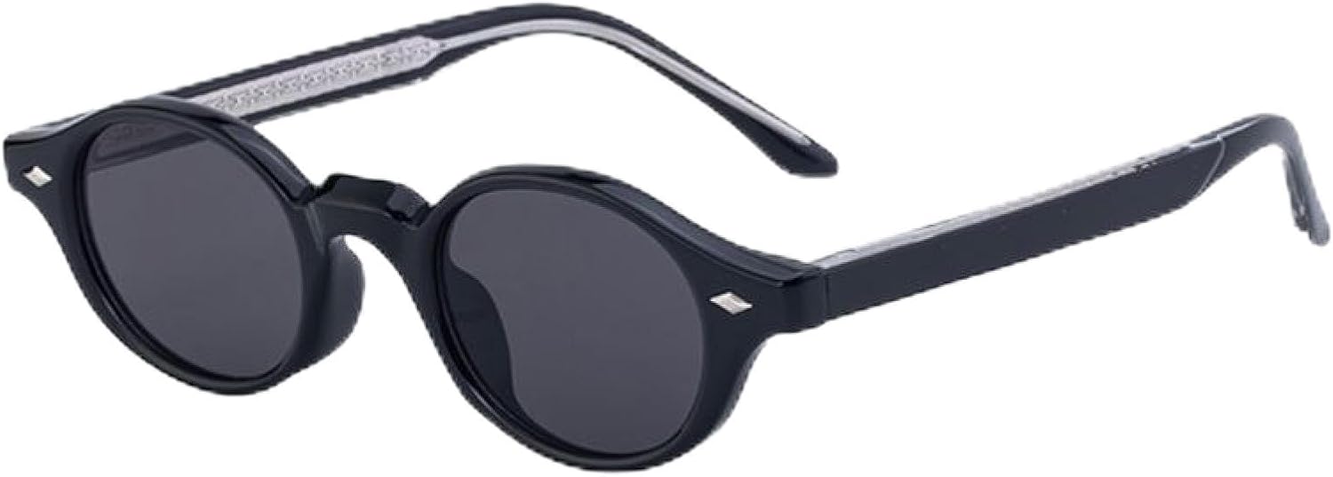 

Солнцезащитные очки в тонкой круглой оправе для мужчин и женщин, роскошные, в стиле стимпанк, для вождения, отдыха на природе, ретро-панк, с защитой от УФ-излучения UV400 TVTBBVV, C1blackgray