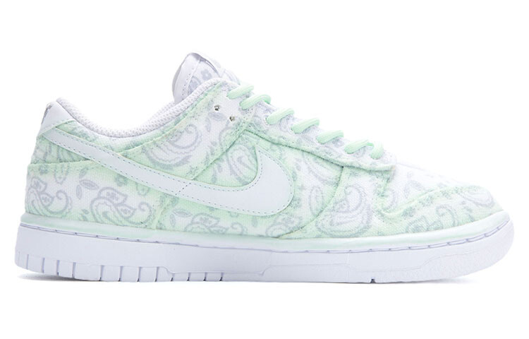

Кроссовки Nike Dunk Skateboard Shoes Women's Low-Top White/Green
