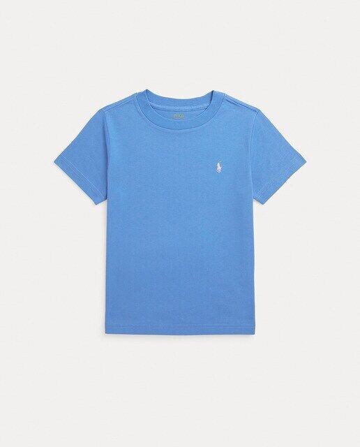 

Хлопковая футболка для мальчика Polo Ralph Lauren, синий