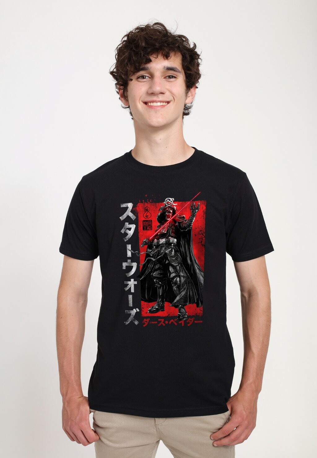 

Футболка с принтом Star Wars: Visions Seventy Seven Samurai Star Wars, черный