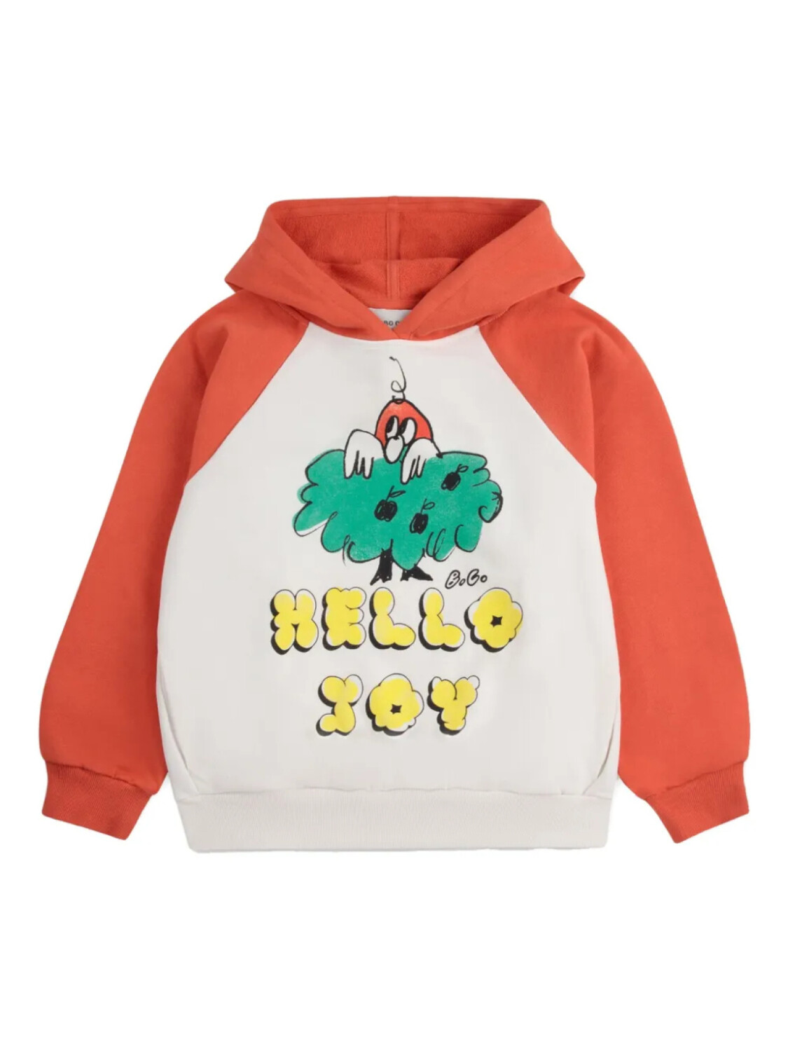 

Толстовка Bobo Choses из органического хлопка, белый