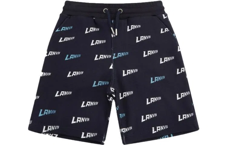 Шорты для детей школьного возраста Lanvin темно-синие