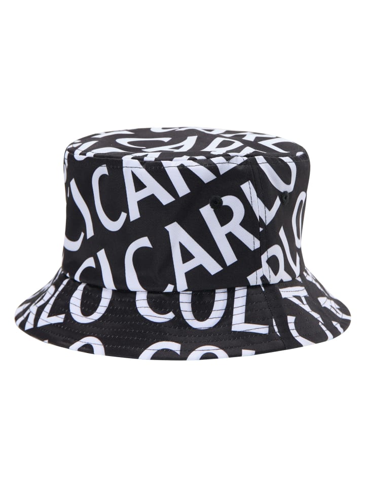 

Шапка Carlo Colucci, черный/белый