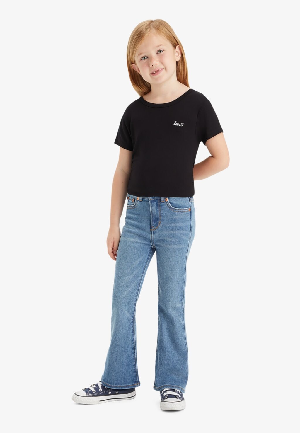 

Расклешенные джинсы High Rise Levi's, цвет clean getaway