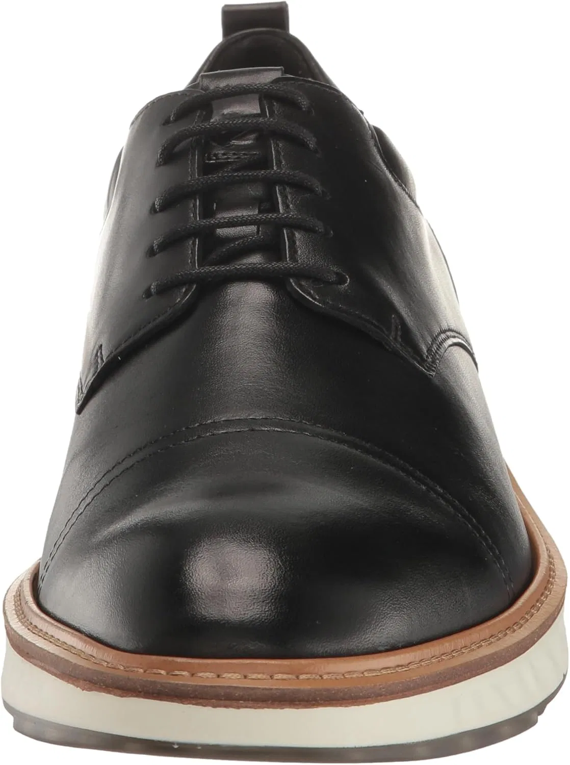 Мужские гибридные кроссовки ECCO St 1 с закрытым носком, модель Oxford, Black — фото 2