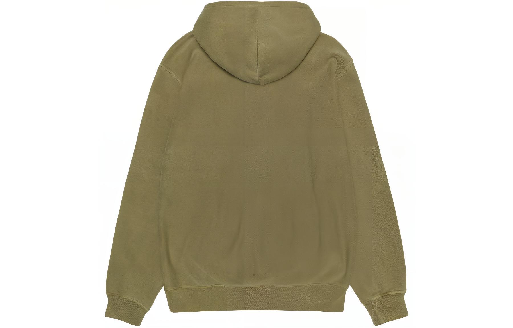 Стильная худи с пигментной покраской Stussy, морской синий — фото 4