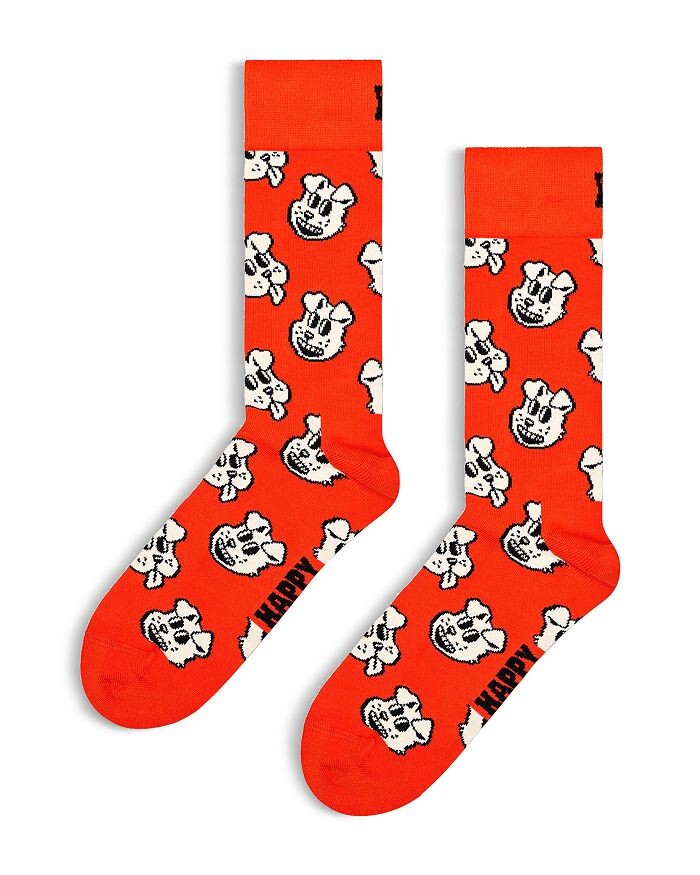 

Мужские носки Happy Socks Doggo, оранжевый