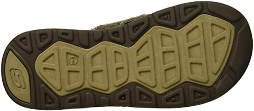 Мужские сандалии Skechers Relaxed Fit Supreme Bosnia, шоколадный — фото 4