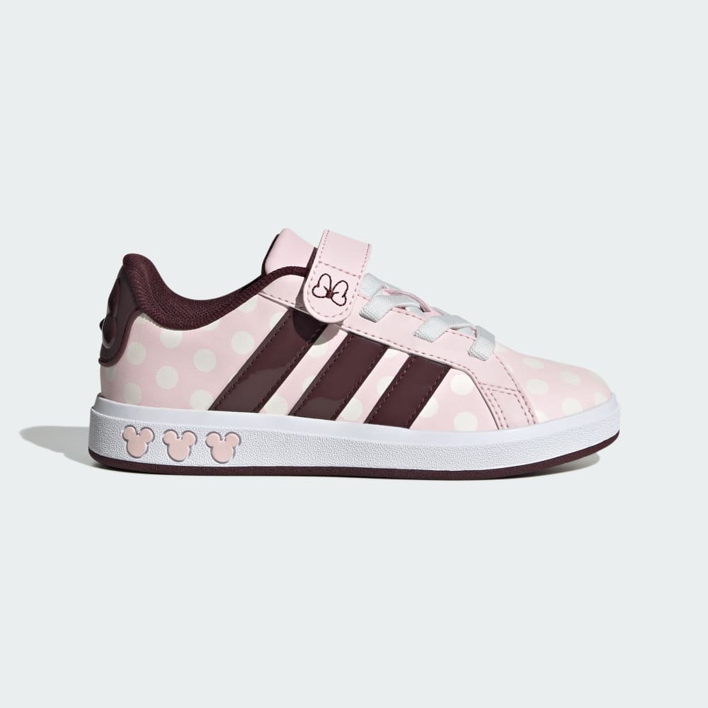 

Кроссовки Adidas Disney Minnie Mouse Grand Court Shoes Kids, цвет Clear Pink/Aurora Ruby/Chalk White
