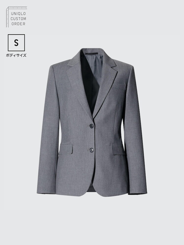 

Пиджак Uniqlo, серый