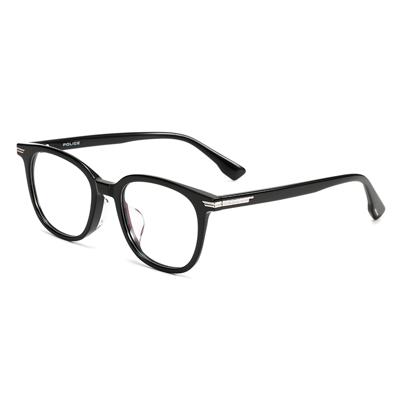 

Police Круглая оправа для очков унисекс черная, VPLR39K-0700/Bright Black