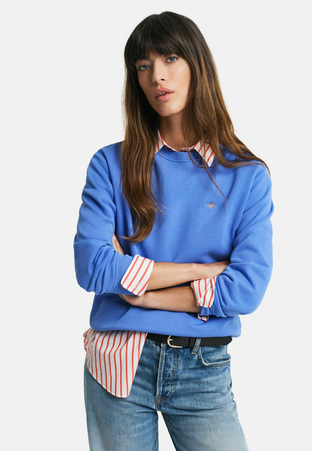 

Толстовка SHIELD C NECK GANT, синий